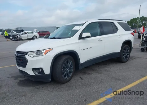 2021 Chevrolet Traverse Fwd Rs из США, поврежденный, VIN 1GNERJKW4MJ210255